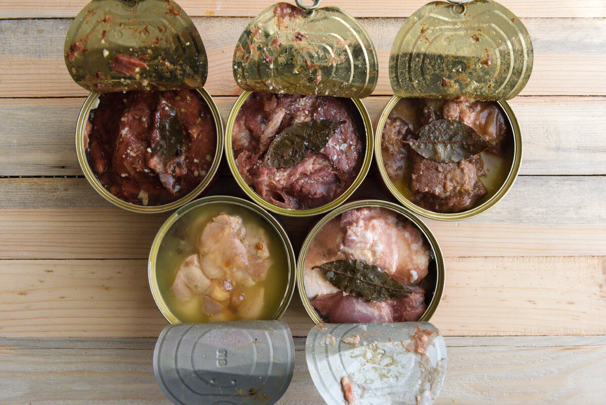 Купить мясные консервы оптом в Москве | G-KOM